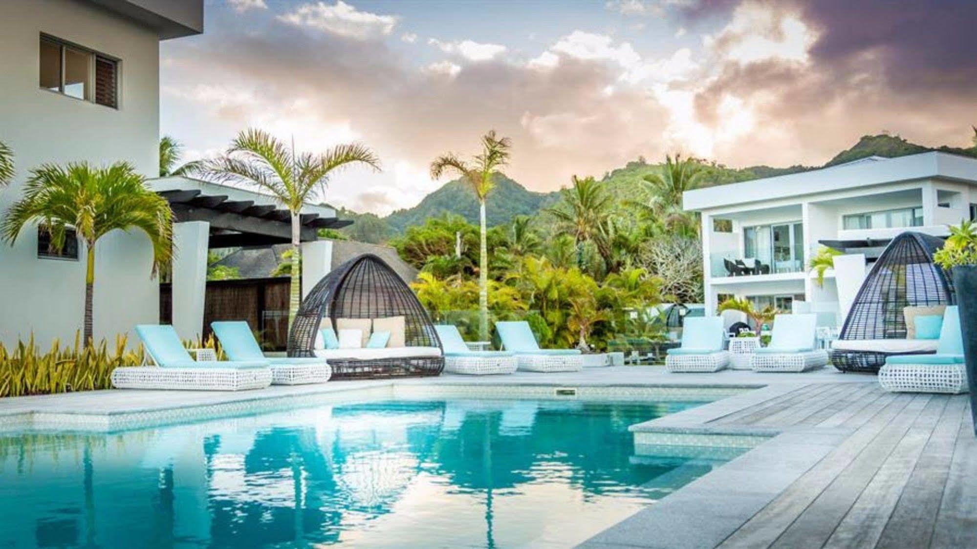 Crystal Blue Lagoon Villas Rarotonga Exteriör bild